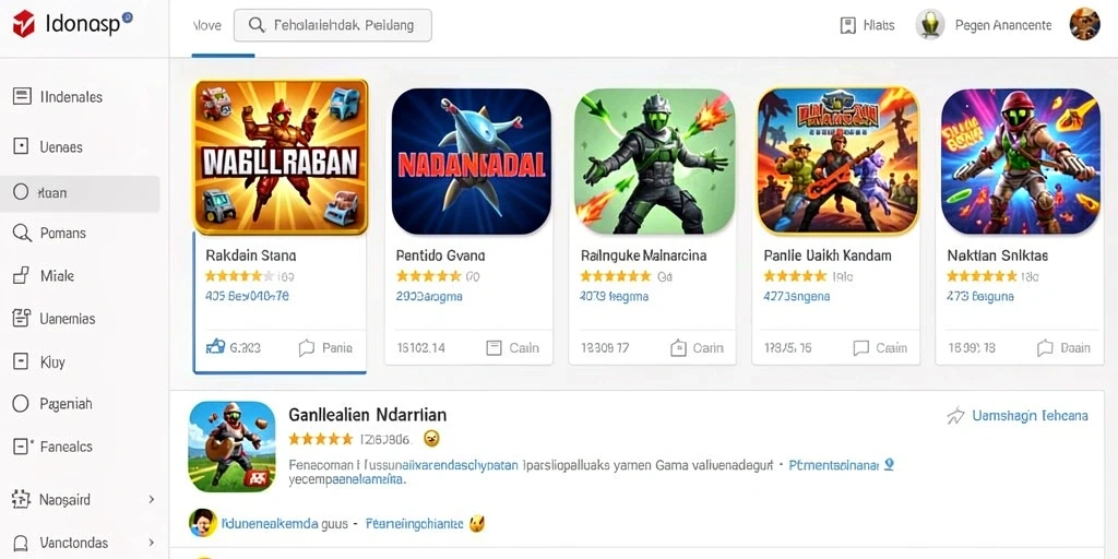 Tampilan antarmuka yang intuitif dan user-friendly.