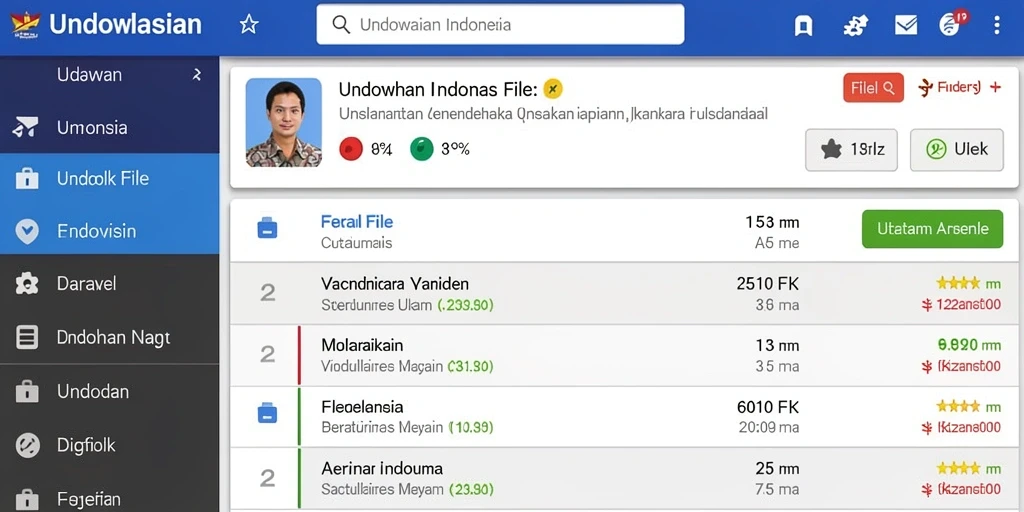 Tampilan dashboard yang intuitif dan mudah digunakan.