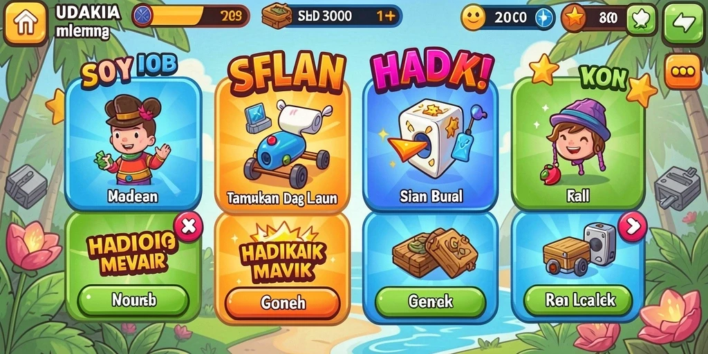 Tampilan antarmuka yang menarik dan user-friendly.