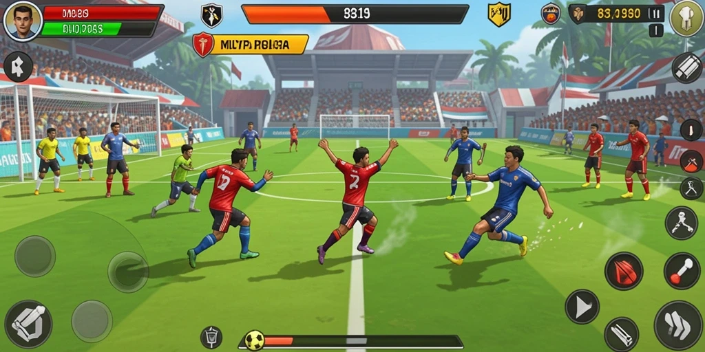Antarmuka aplikasi yang menarik dan intuitif.