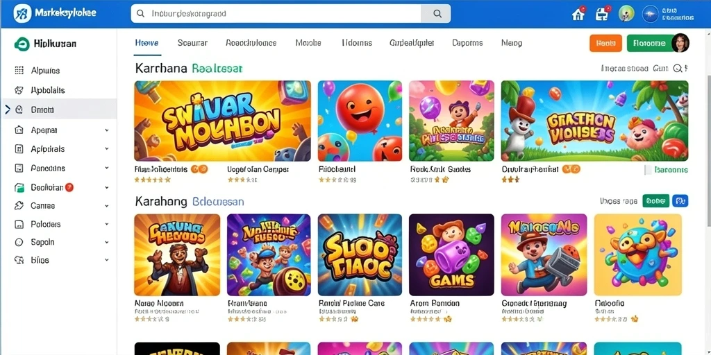 Tampilan permainan slot yang memukau.
