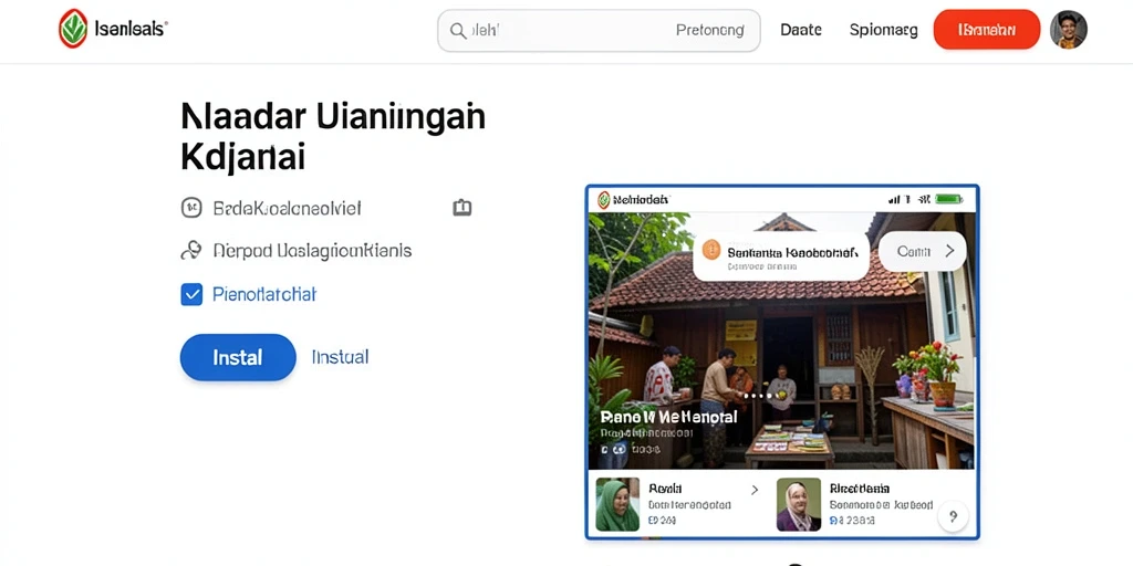Tampilan antarmuka yang ramah pengguna.