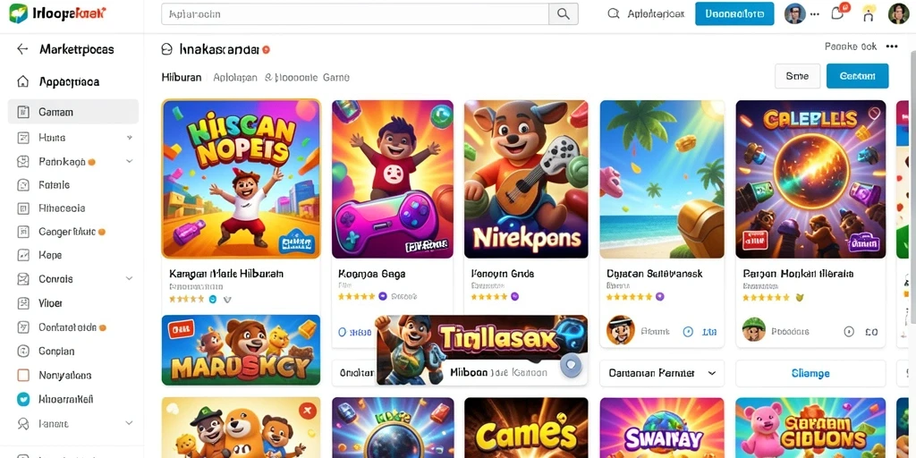 Tampilan grafis yang memukau dan detail karakter.