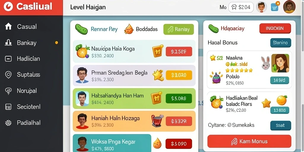 Tampilan awal yang menarik dan intuitif.