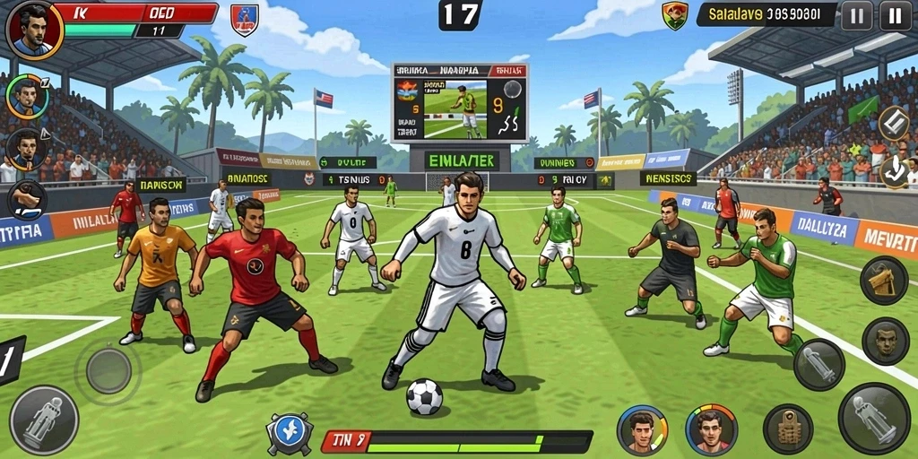 Tampilan antarmuka yang modern dan user-friendly.
