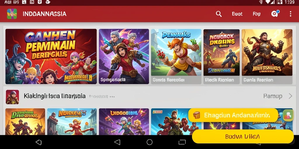Tampilan antarmuka yang menarik dan user-friendly.