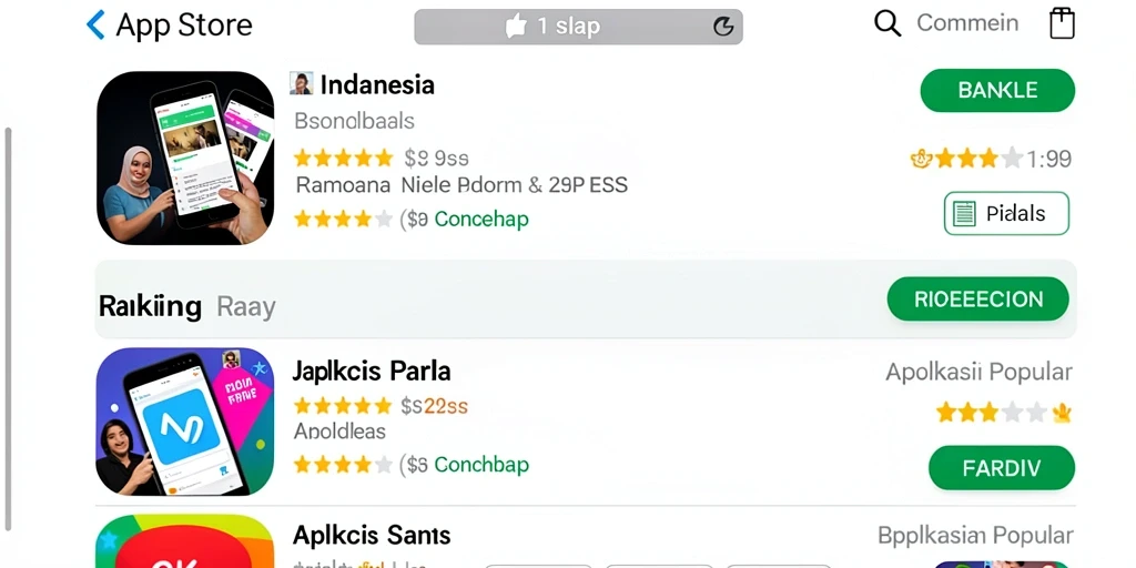 Tampilan menu utama yang menarik dan mudah dinavigasi.