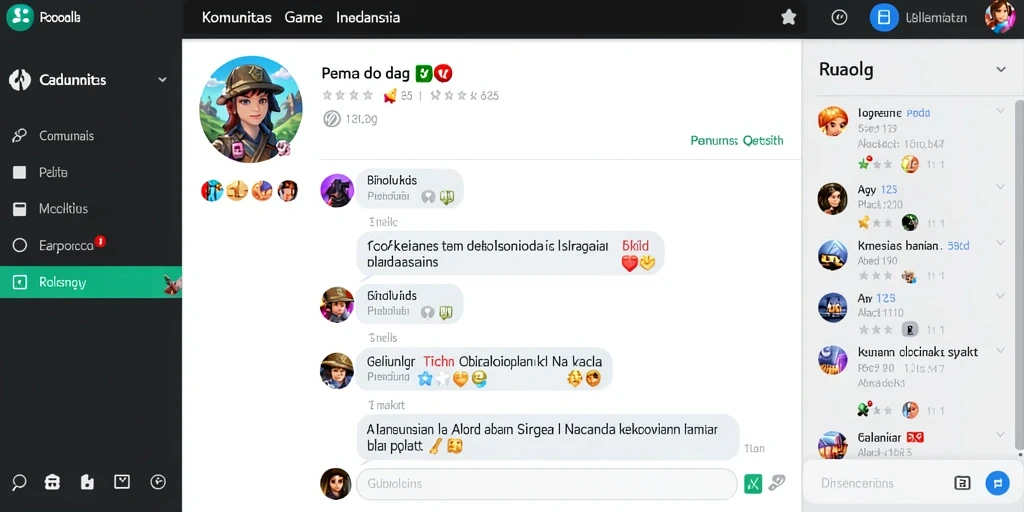Tampilan antarmuka yang intuitif dan menarik.