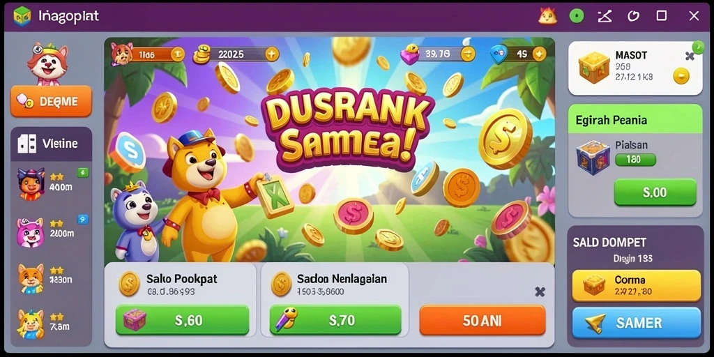Tampilan antarmuka SULTANTOTO yang modern dan menarik.