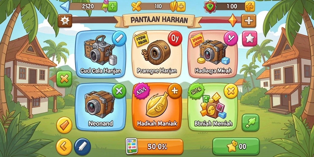 Tampilan antarmuka yang ramah pengguna.