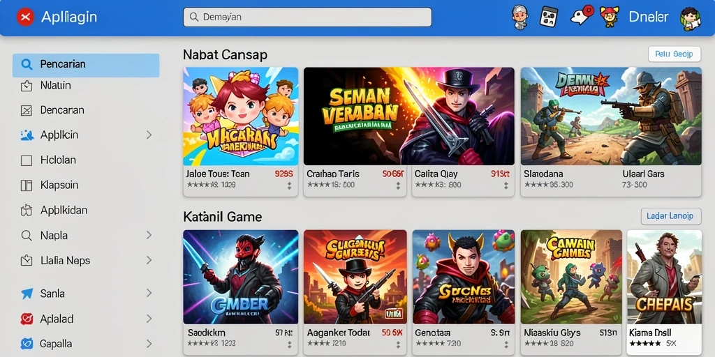 Tampilan antarmuka ULARTOTO yang sederhana dan intuitif.